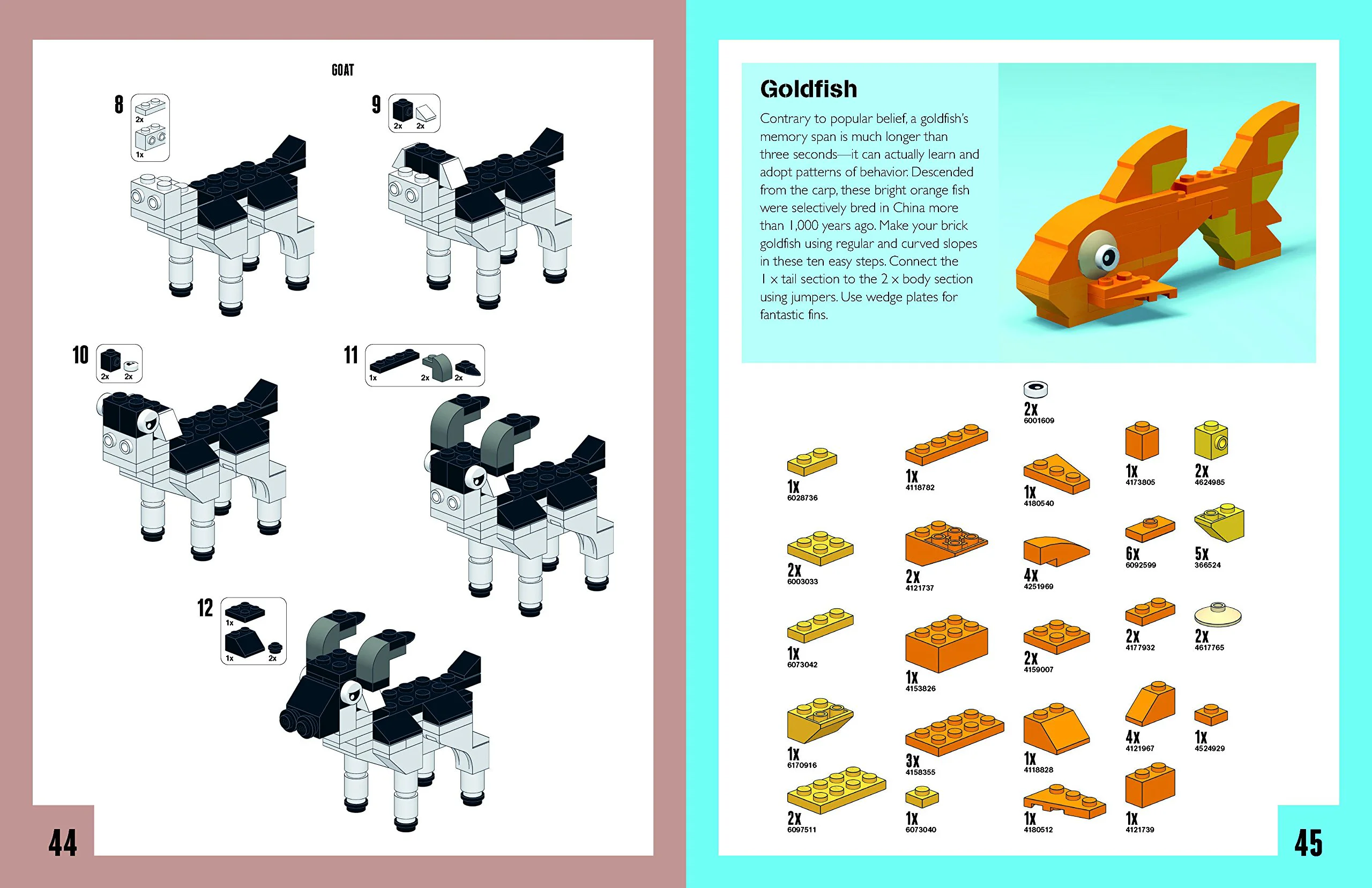 LEGO CLSIC CLASSIC SET-UP GUIDE: CUTE LITTLE PETS Barron's Educational ISBN9781438011967 image 9