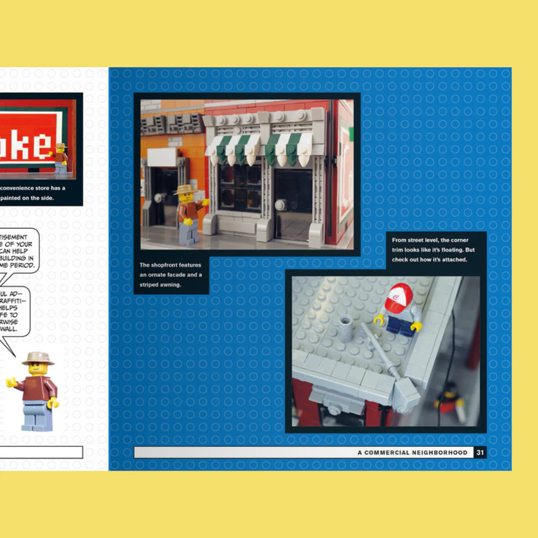 Lego Street View Guide: Building your own Lego Town 爱上乐高 ISBN9787115550484 image 2