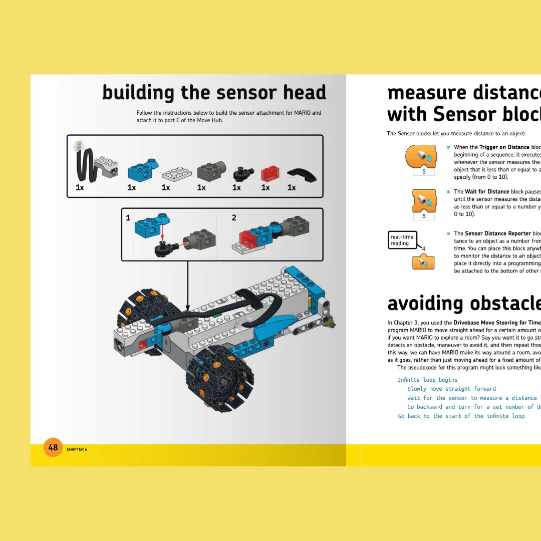 Lego Boost Bott Explorer (Courage) No Starch Press ISBN9781593279325 image 3