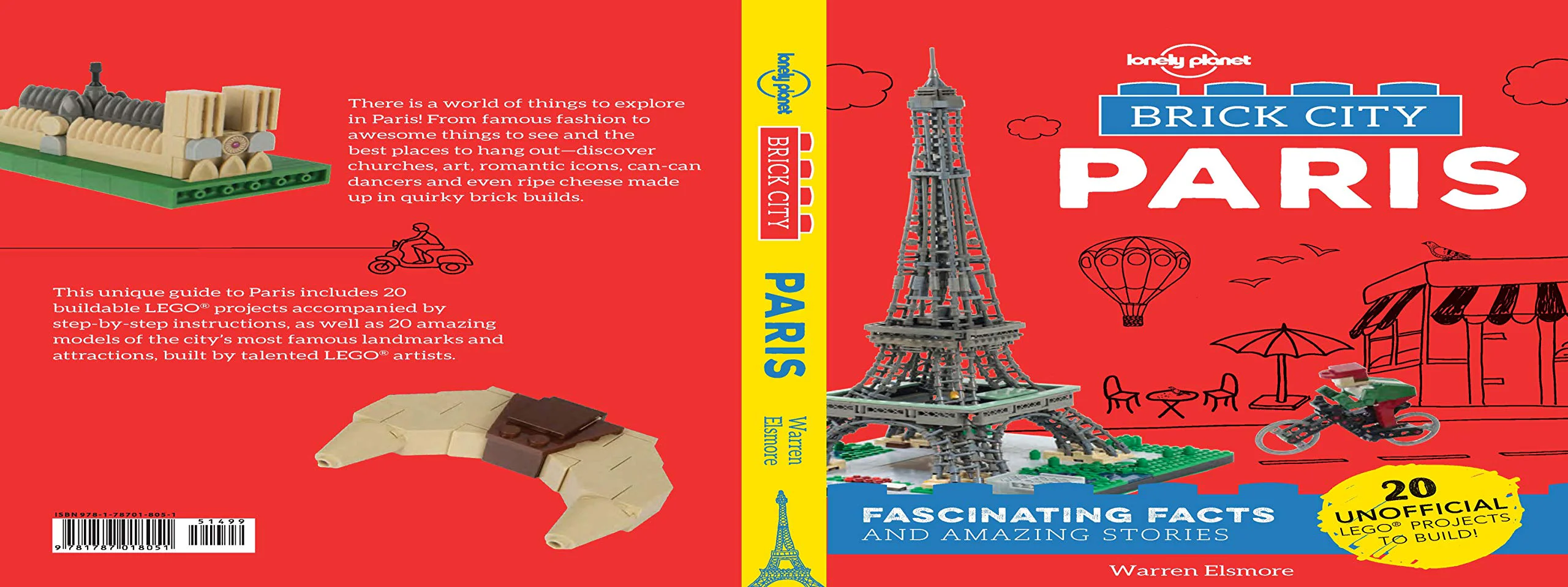 Brick City-Paris Lonely Planet Kids ISBN9781787018051 image 1