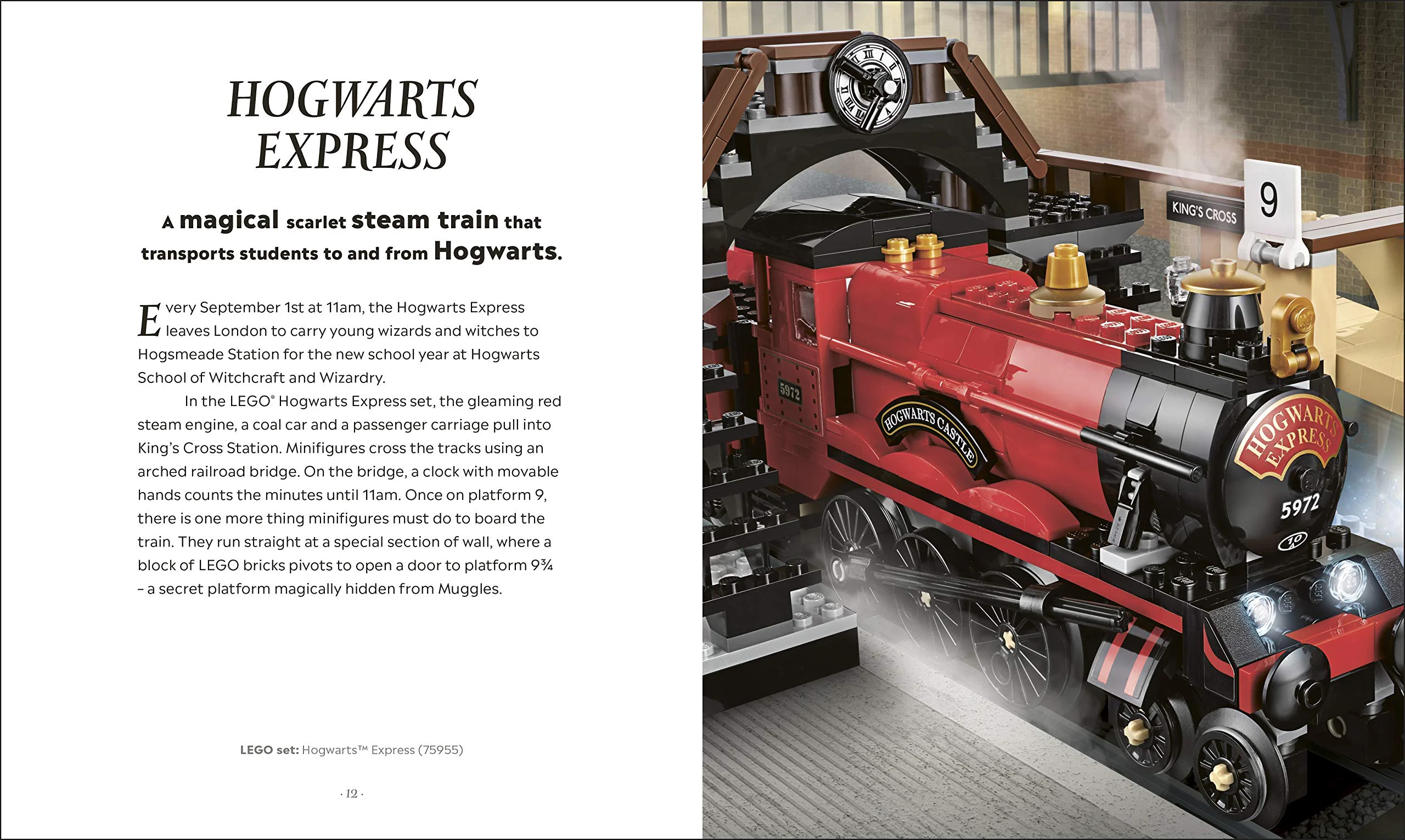 Lego Harry Potter's Magic Book: A Guidebook to Hogwarts' Magic World DK ISBN9787110101025 image 4