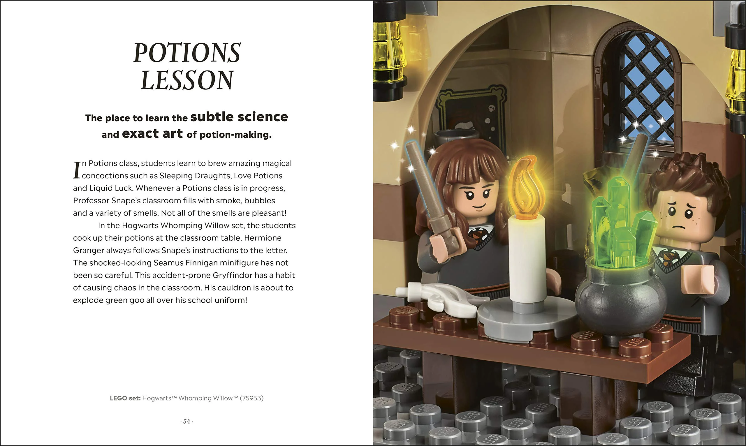 Lego Harry Potter's Magic Book: A Guidebook to Hogwarts' Magic World DK ISBN9787110101025 image 9