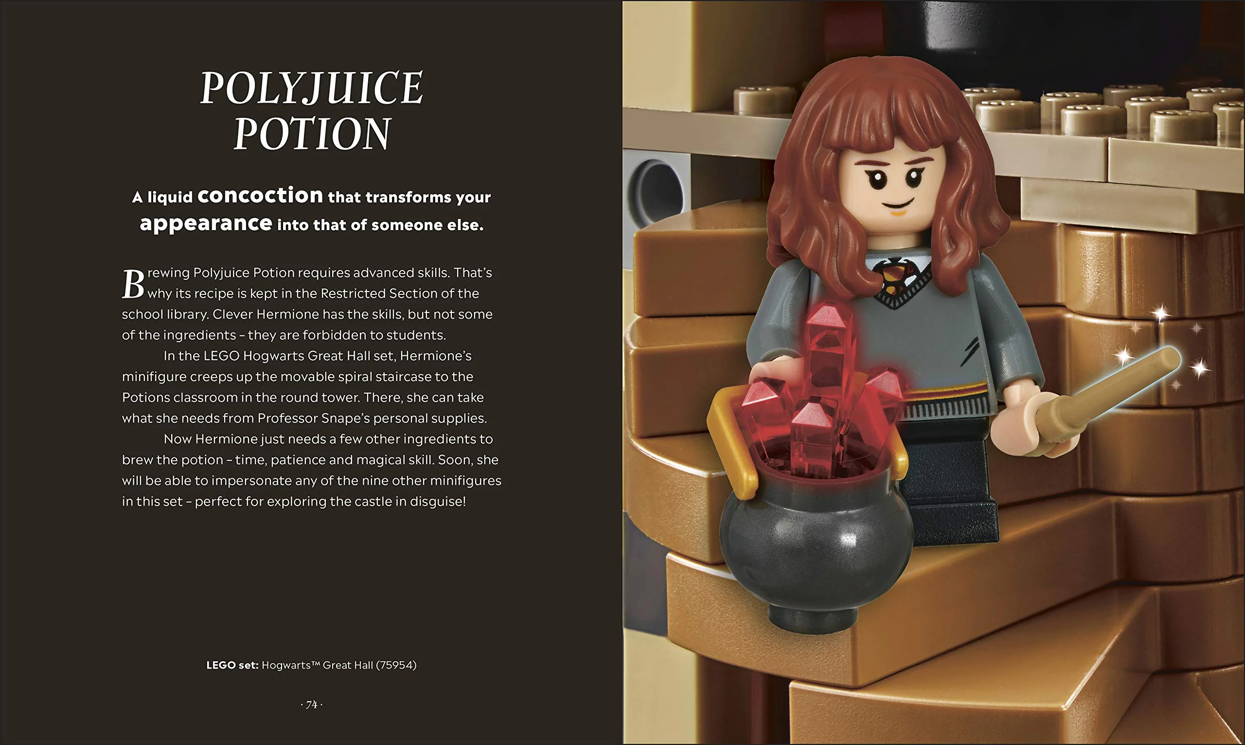 Lego Harry Potter's Magic Book: A Guidebook to Hogwarts' Magic World DK ISBN9787110101025 image 15