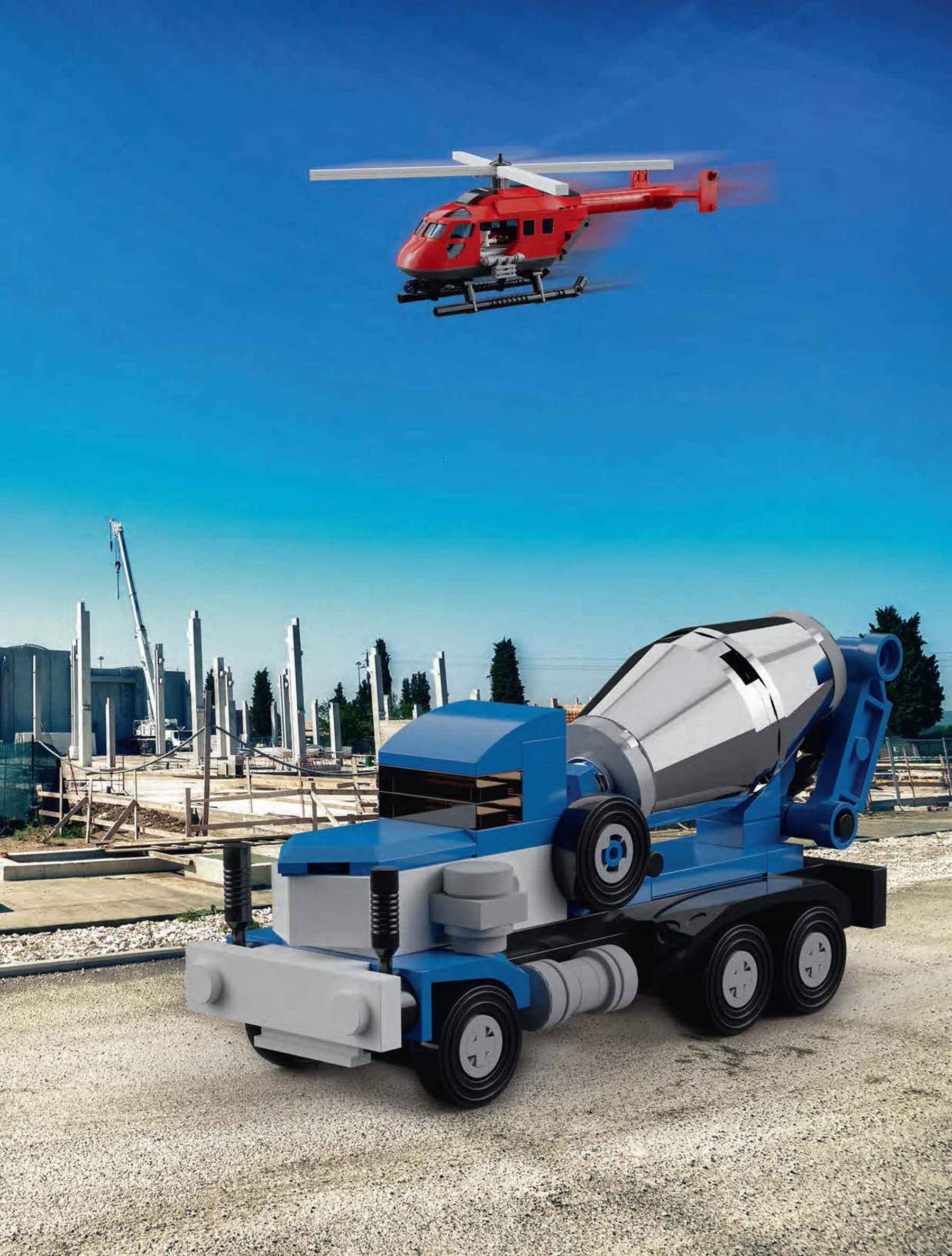 Lego Action Vehicles: Police Helicopter, Fire Tuck, Ambulance, and More Dover ISBN9780486832357 image 3
