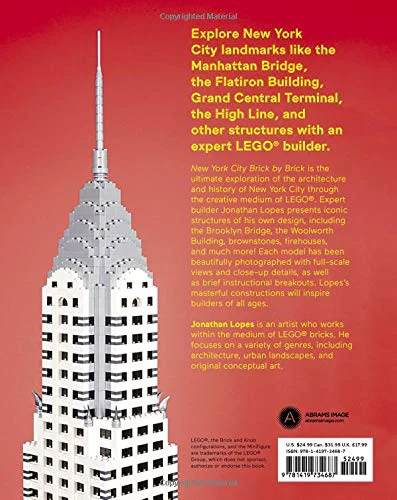 New York City Brick by Brick Harry N. Abrams Inc. ISBN9781419734687 image 1