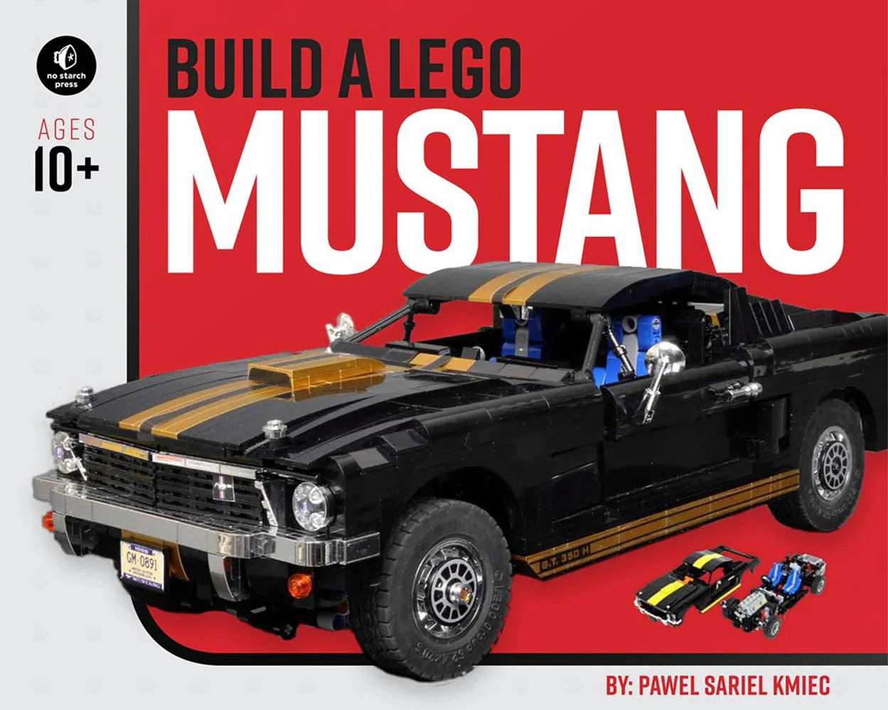 Build a LEGO Mustang No Starch Press ISBN9781593279608