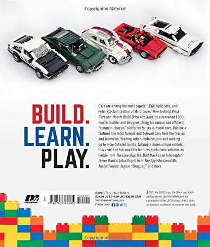 How to Build Brick TV and Movie Cars Motorbooks ISBN9780760365885 image 1