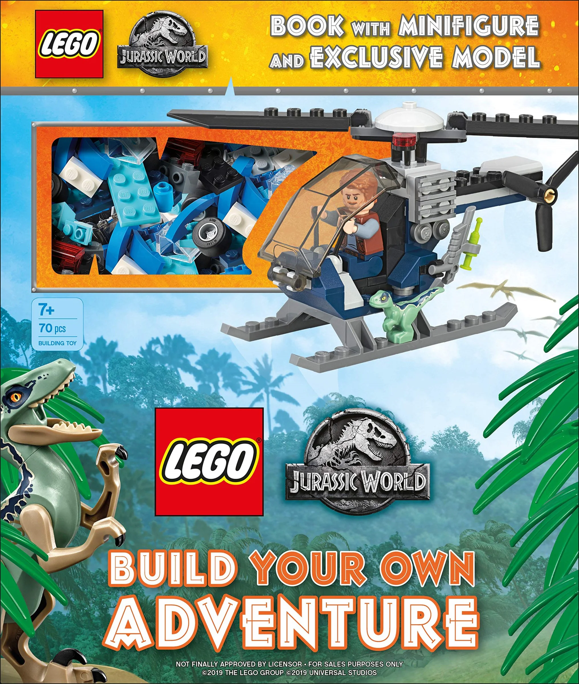 Lego Jurassic World: Dinosaur Adventure DK ISBN9787304111670