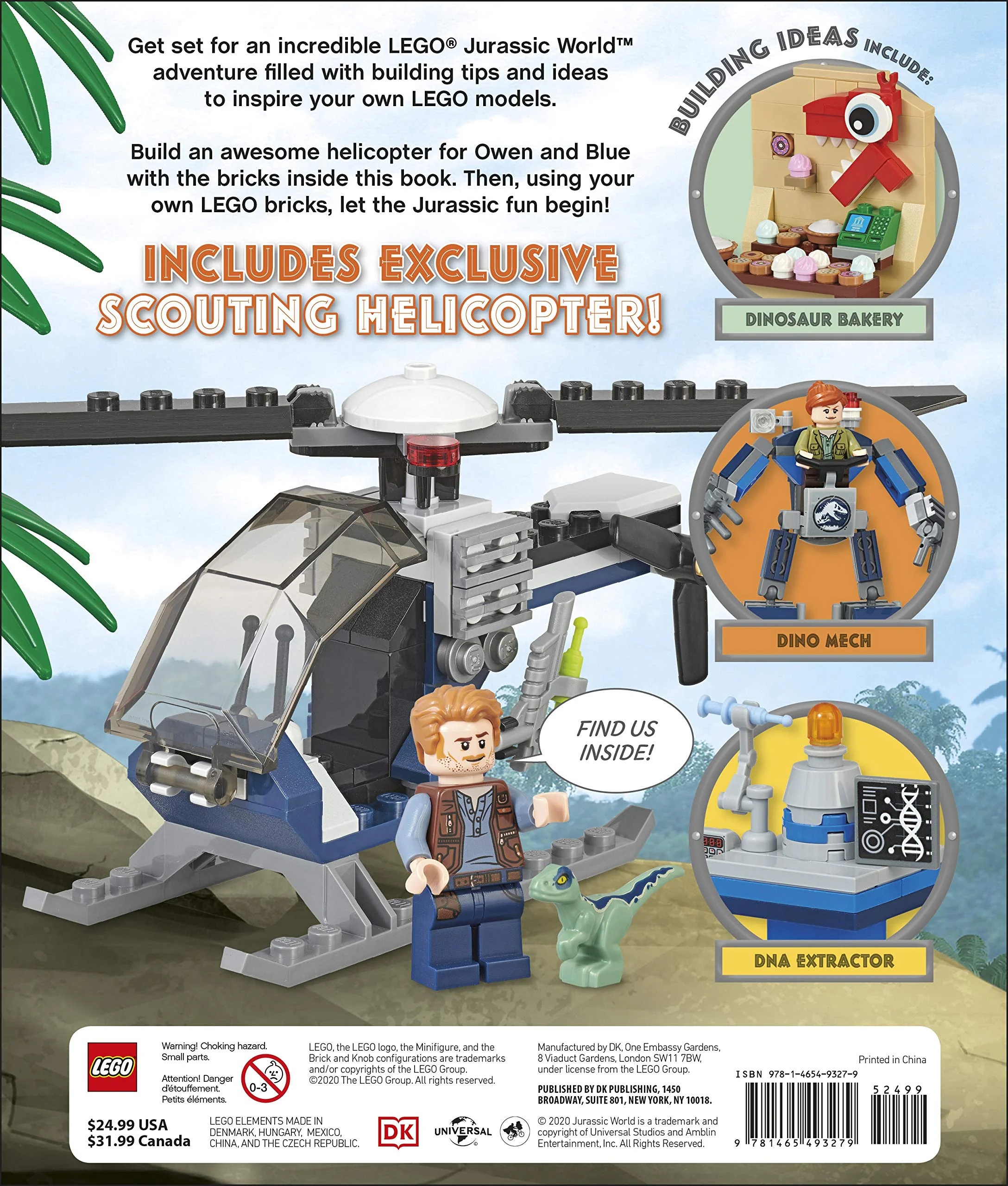 Lego Jurassic World: Dinosaur Adventure DK ISBN9787304111670 image 1
