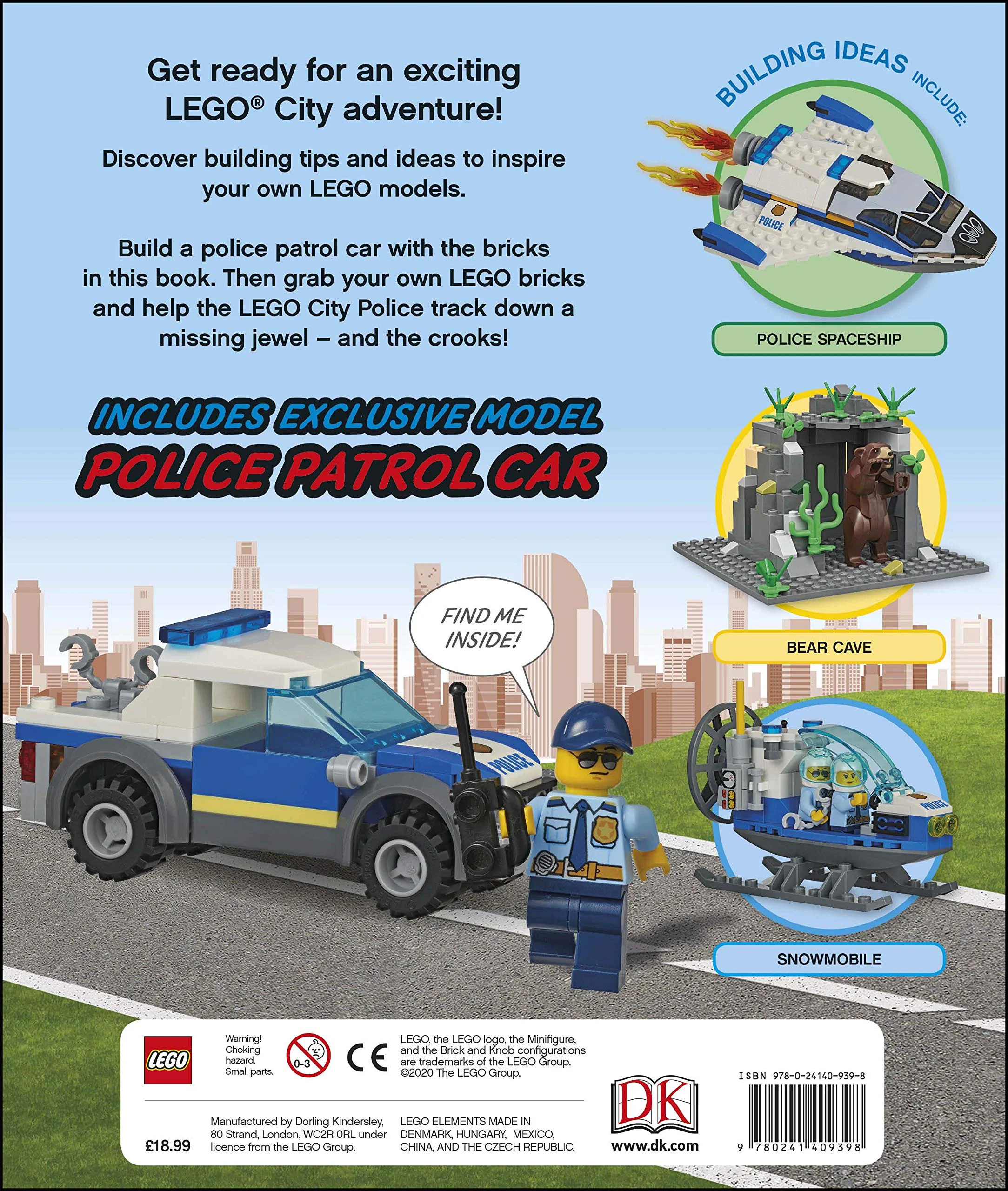 Lego City: Police car tracking DK ISBN9787110102602 image 1