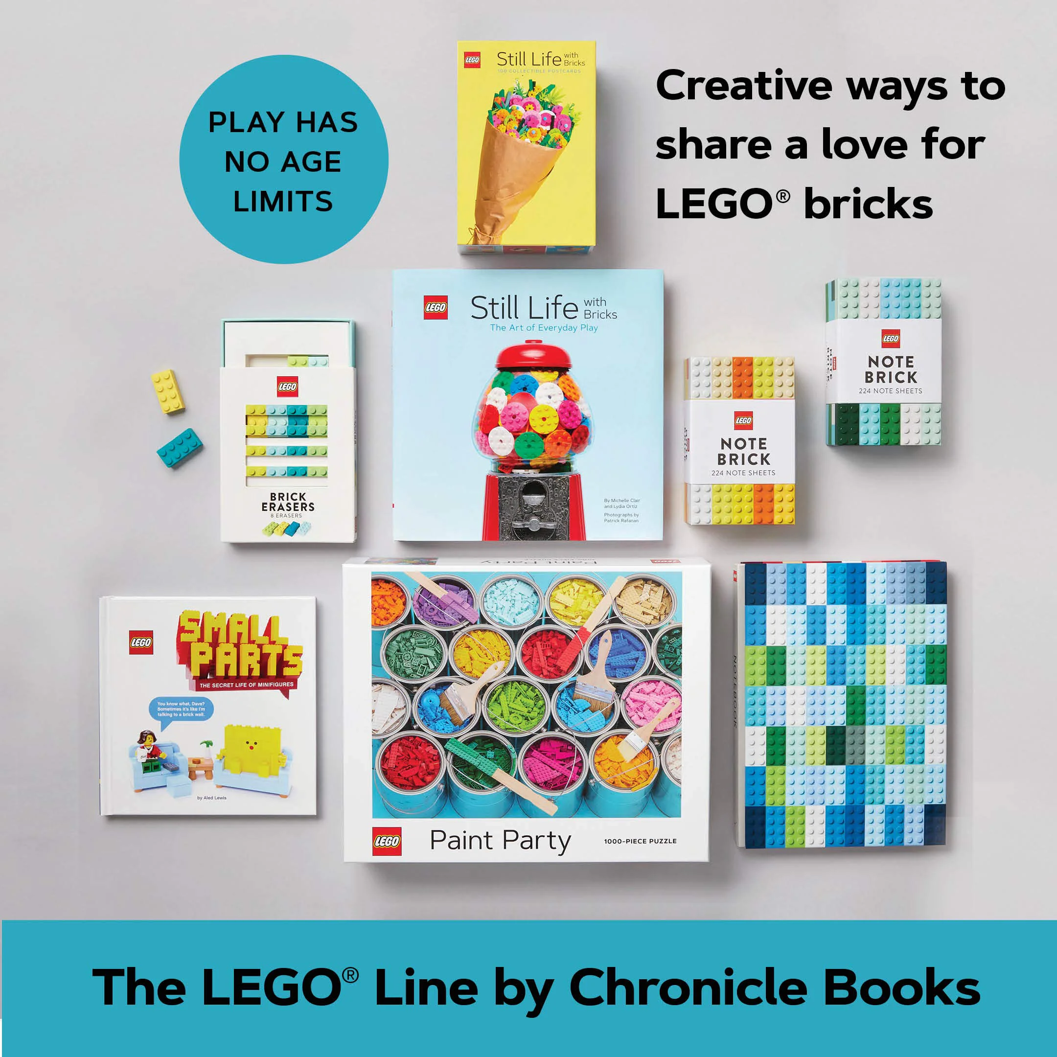 LEGO Still Life with Bricks: 100 Collectible Postcards Chronicle ISBN9781452179643 image 10