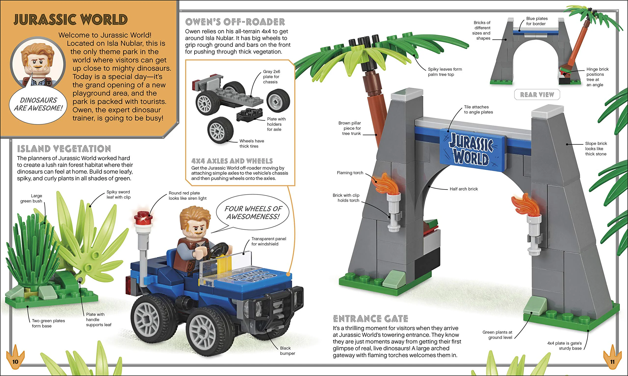 Lego Jurassic World: Dinosaur Adventure DK ISBN9787304111670 image 11