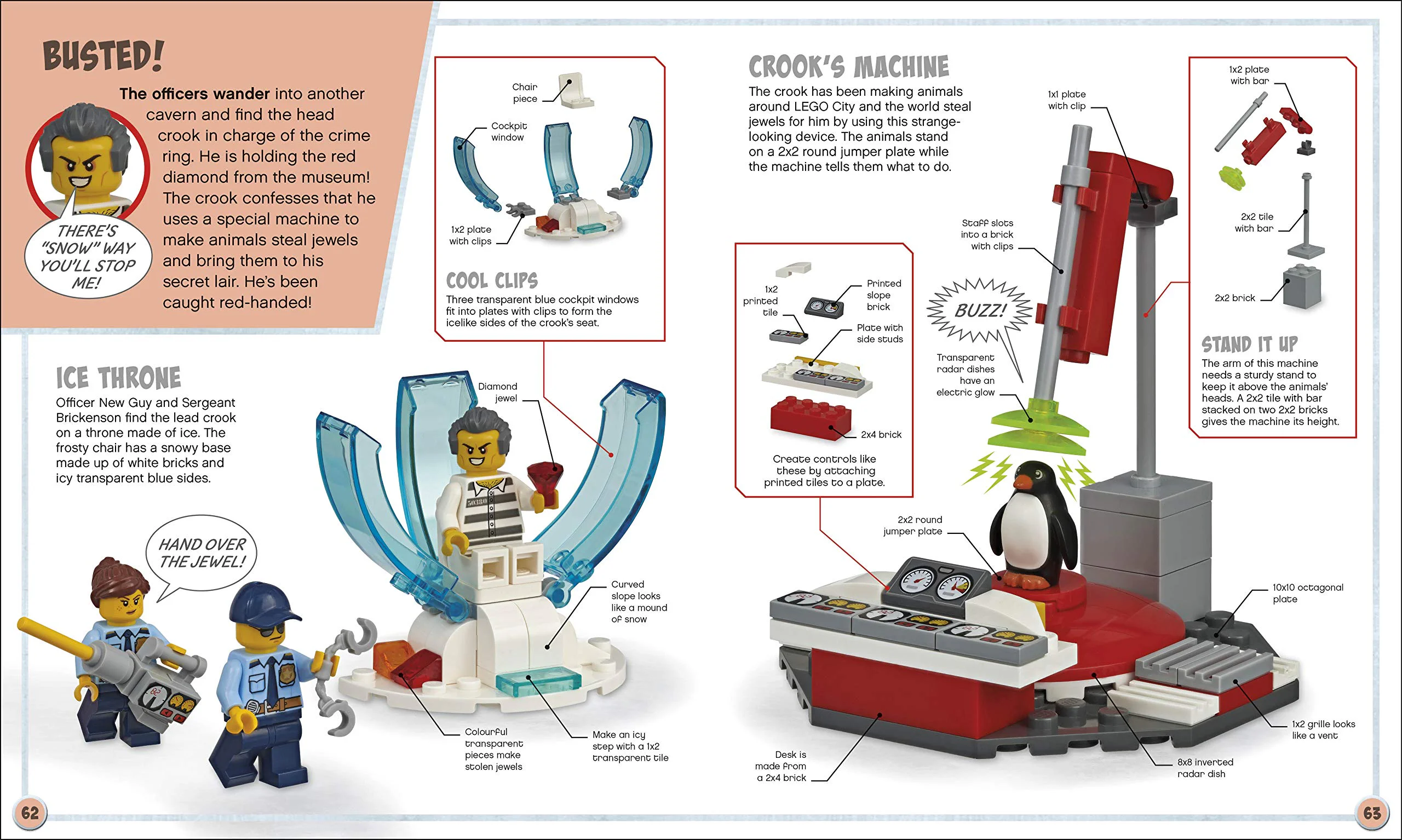 Lego City: Police car tracking DK ISBN9787110102602 image 11