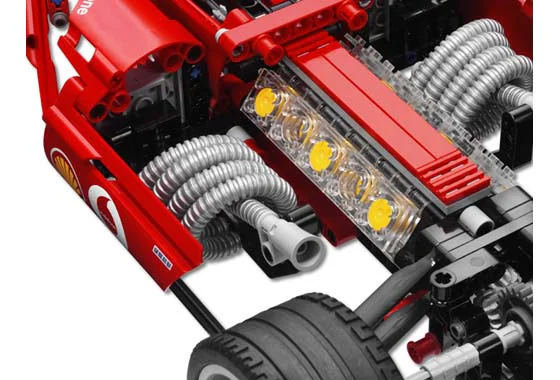 Ferrari F1 racing car 1:10 乐高 LEGO 8386 image 4