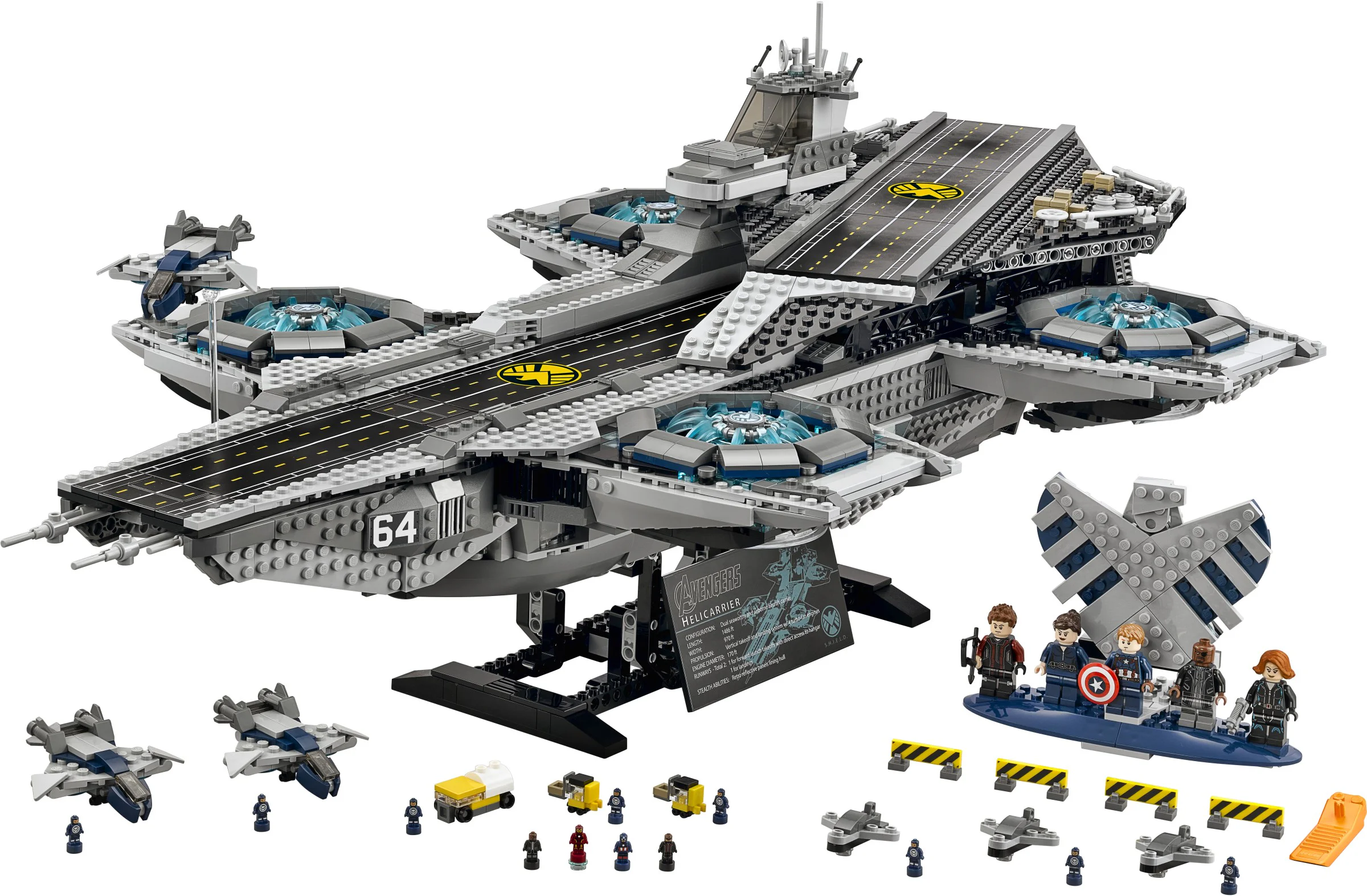 S.H.I.E.L.D. Helicarrier 无牌 19017 image 1