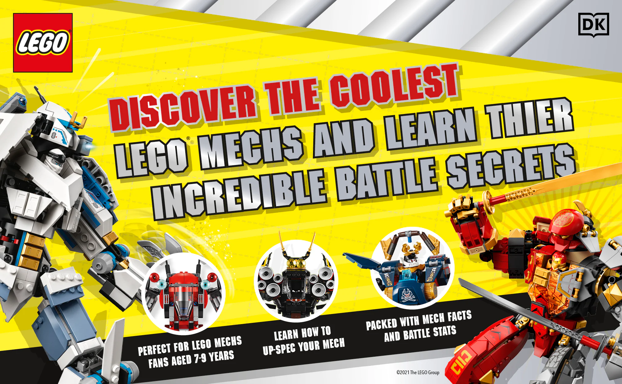 Matty LEGO Mechs DK ISBN9780744044614 image 1