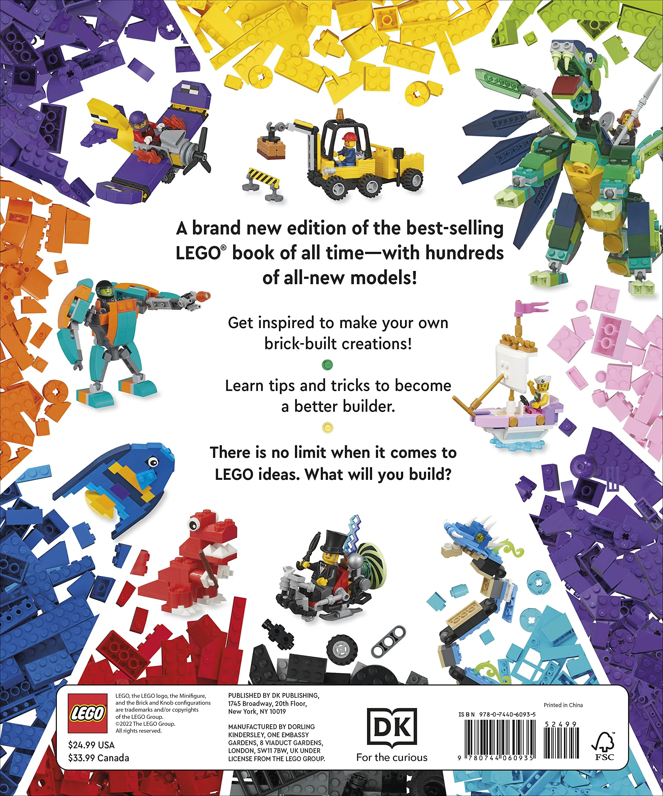 The LEGO Ideas Book New Discrimination: You Can Build Anything DK ISBN9780241469422 image 1