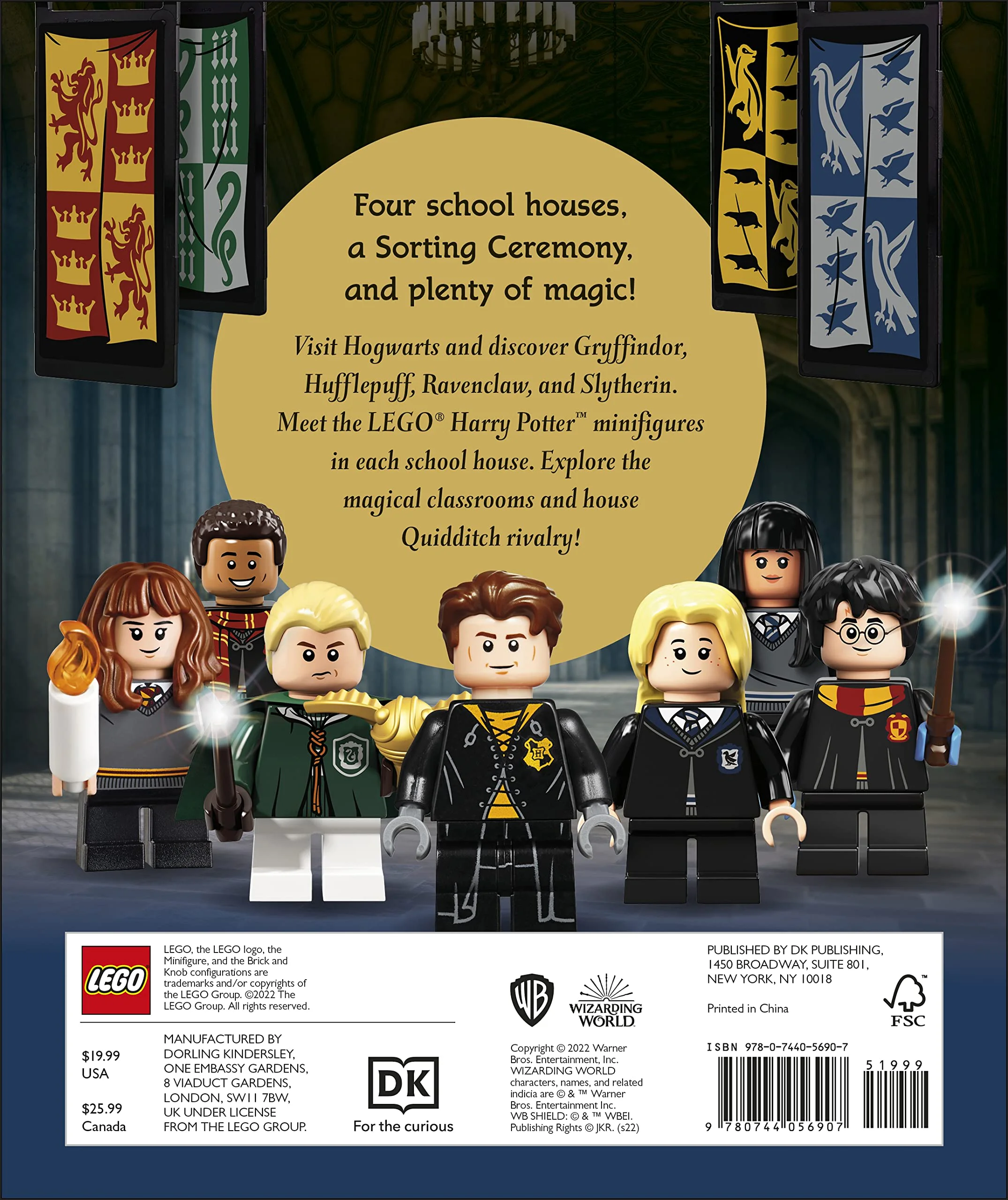 A Spellbinding Guide to Hogwarts Houses DK ISBN9780744056907 image 4