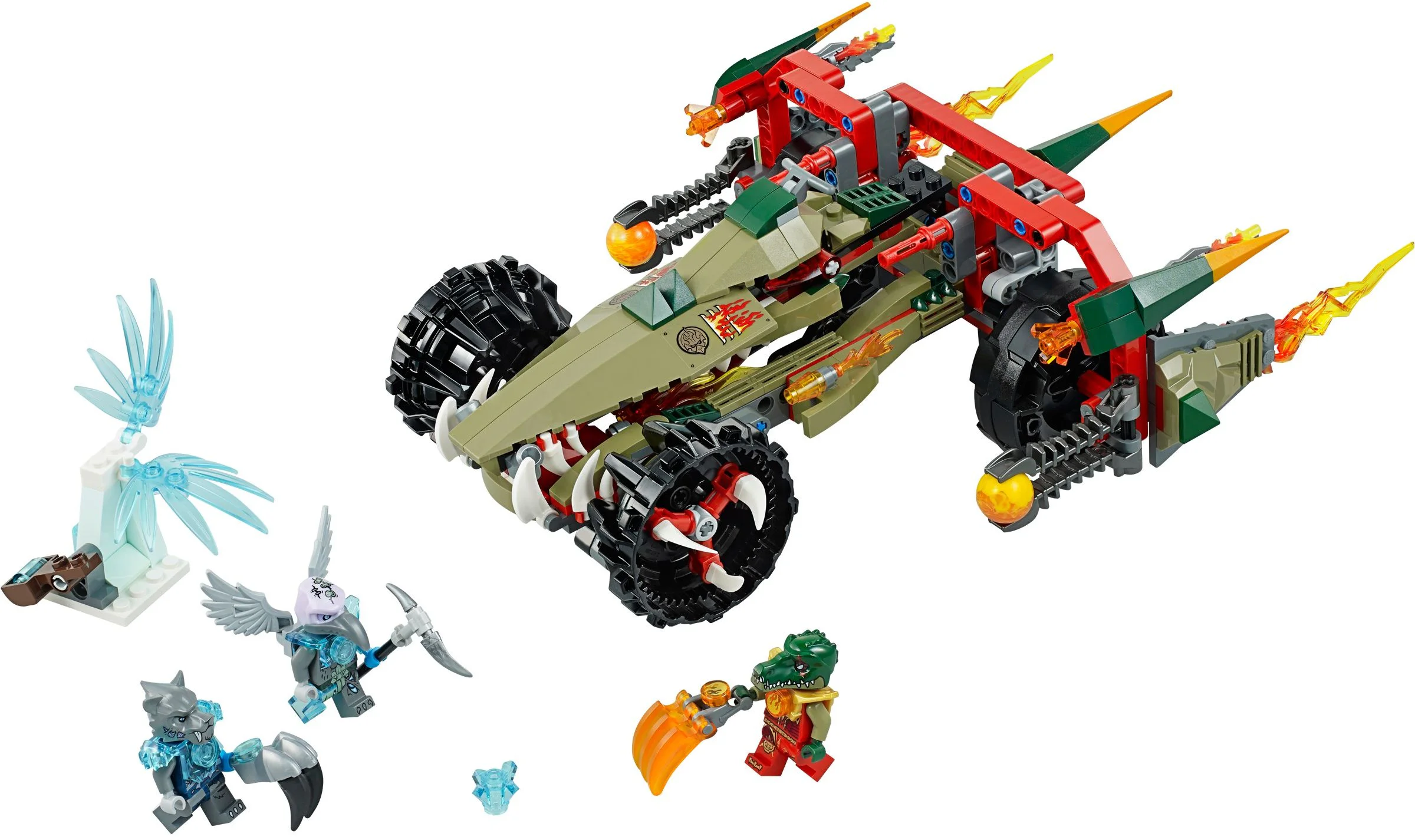 Martial Arts Legend: The Blazing War Chariot of the Crocodile King 10294