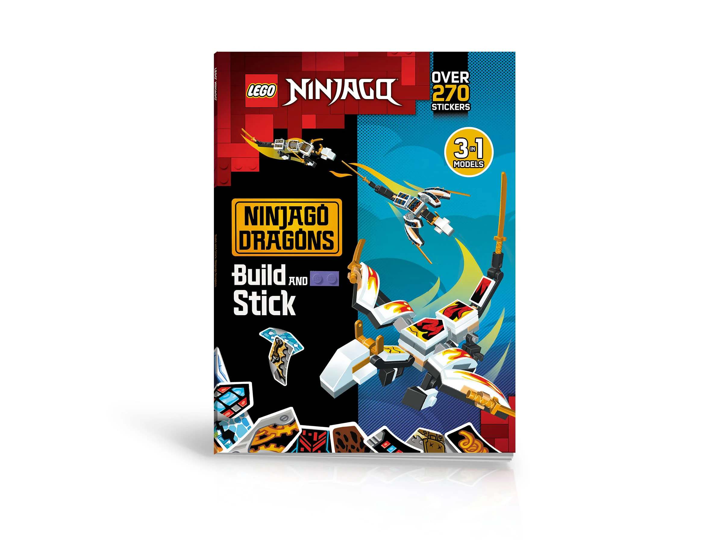 Build and Stick: NINJAGO Dragons DK ISBN9781728257907 image 2