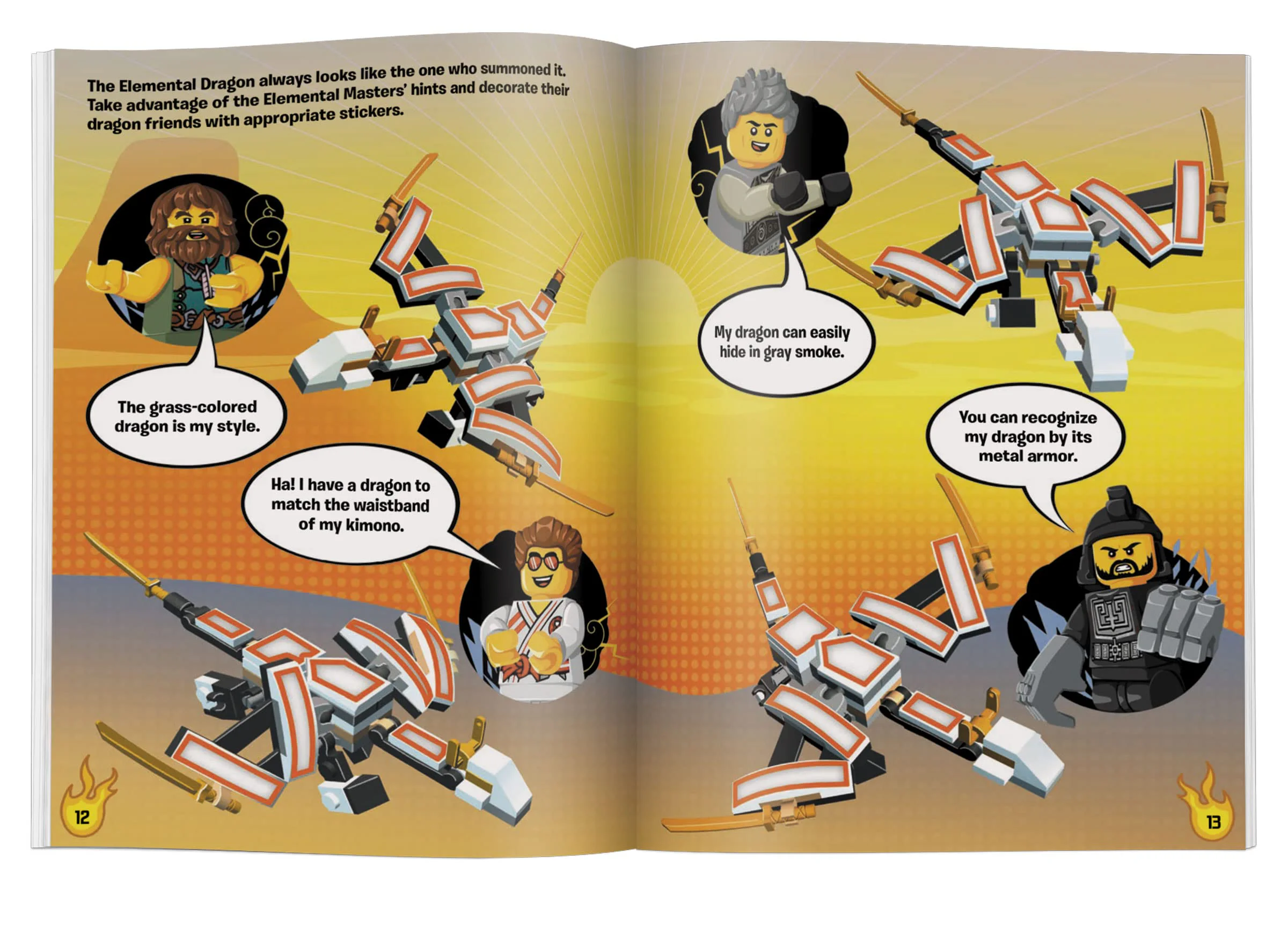 Build and Stick: NINJAGO Dragons DK ISBN9781728257907 image 4