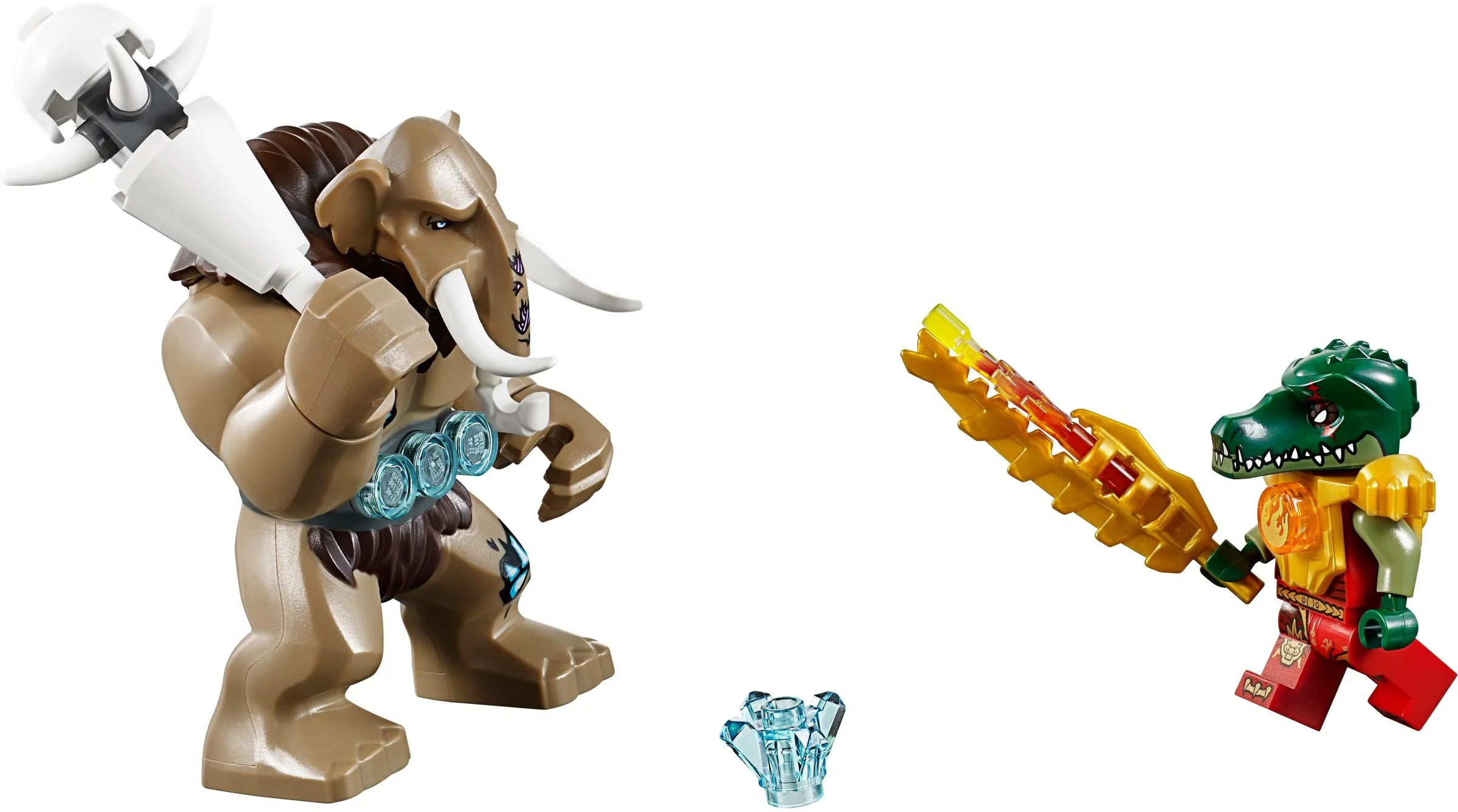 Martial Arts Legend: Unbeatable Lion's Blazing Golden Tiger War Chariot 04009 image 3