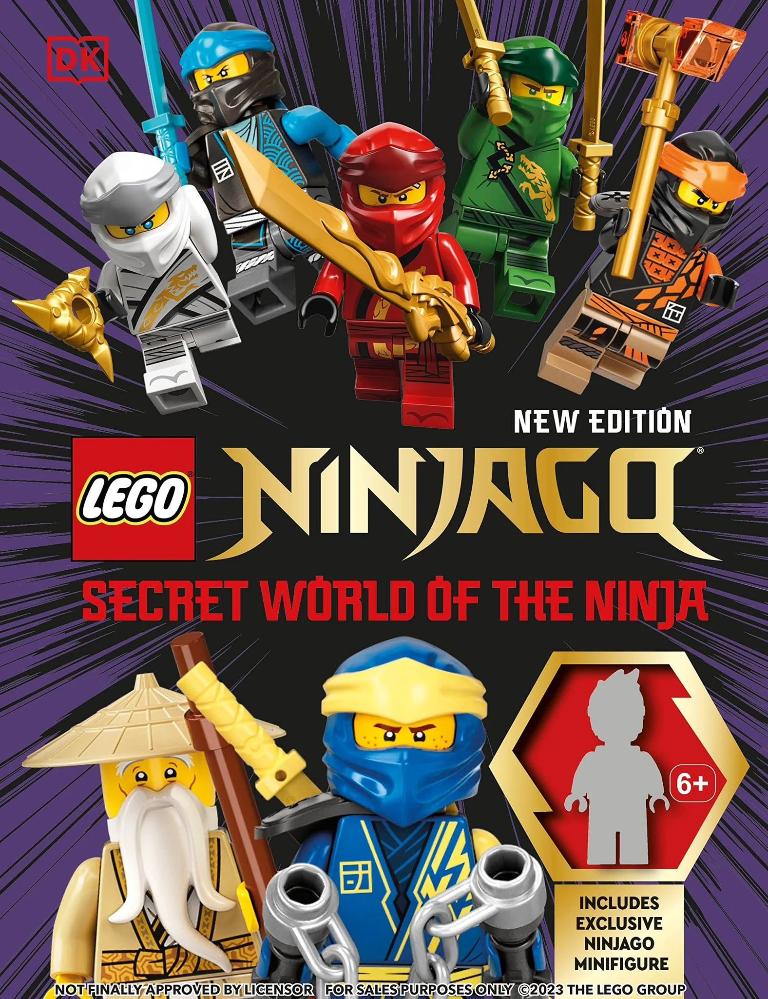 LEGO NINJAGO: Security World of the Ninaja, New Education DK ISBN9780744084641 image 1