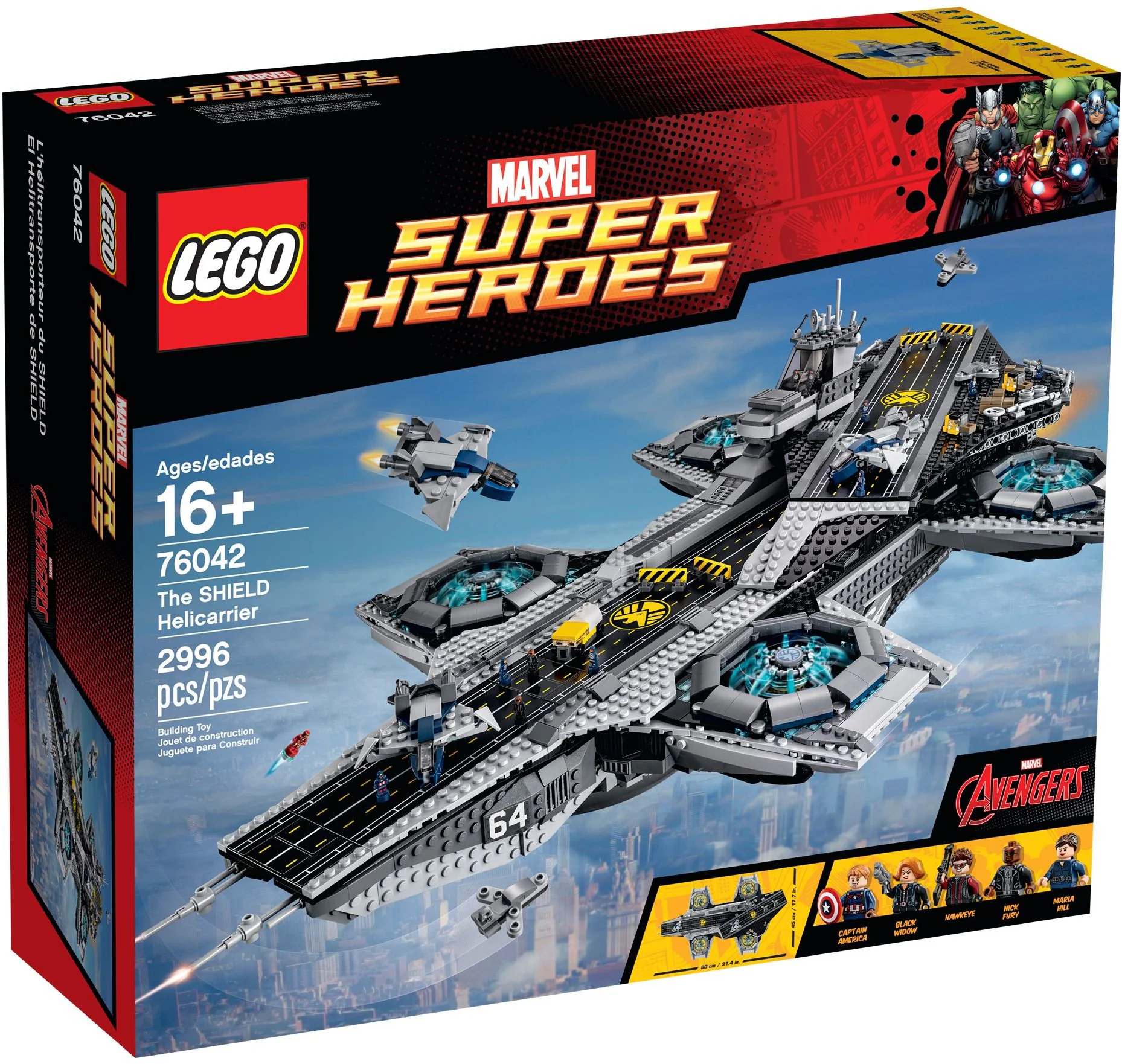 S.H.I.E.L.D. Helicarrier 无牌 19017 image 3