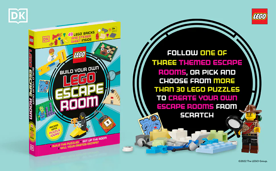 Build Your Own LEGO Escape Room DK ISBN9780241542460 image 2