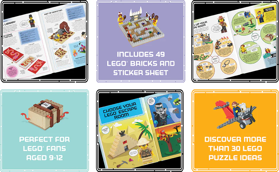Build Your Own LEGO Escape Room DK ISBN9780241542460 image 3
