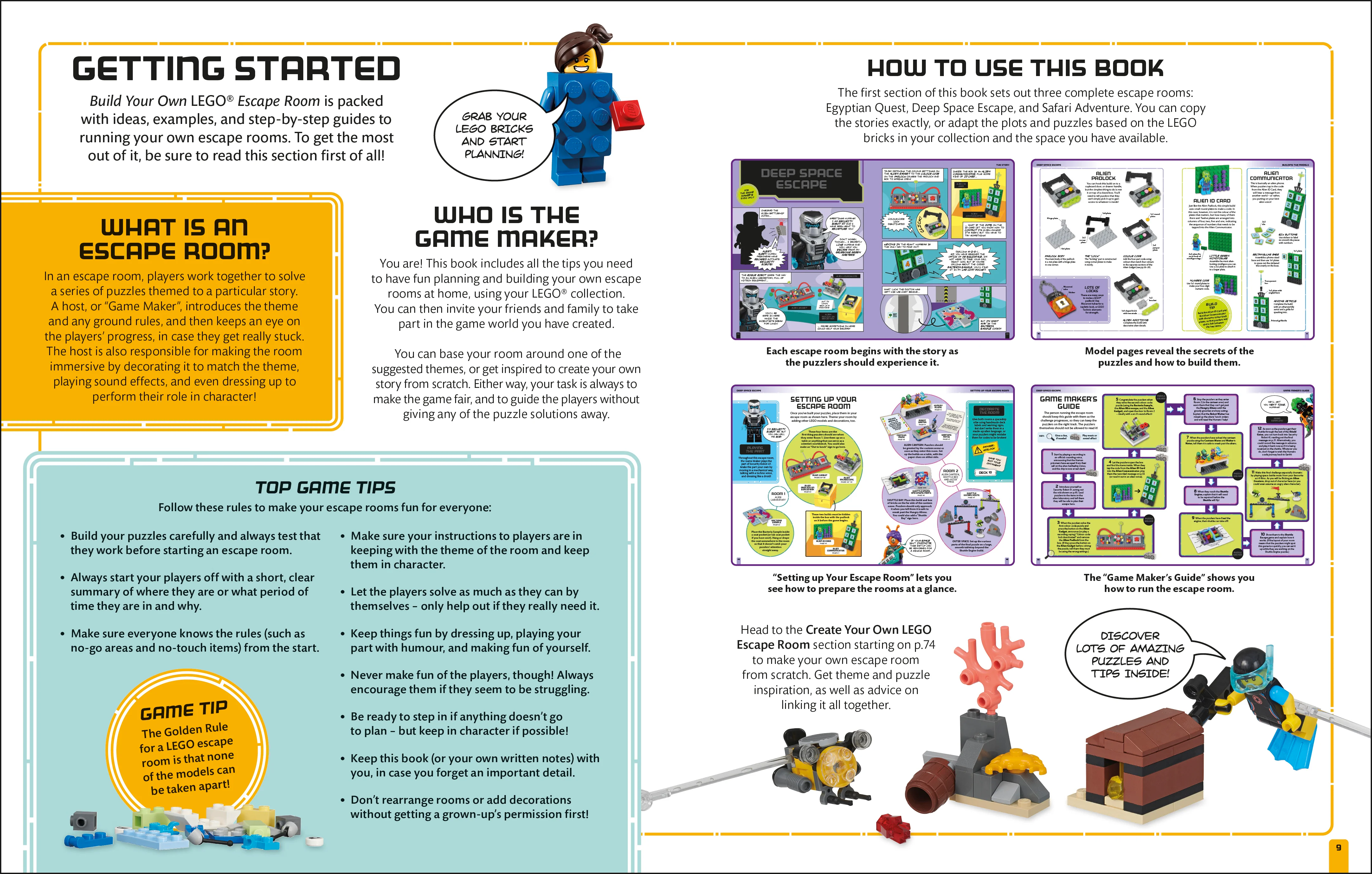 Build Your Own LEGO Escape Room DK ISBN9780241542460 image 5