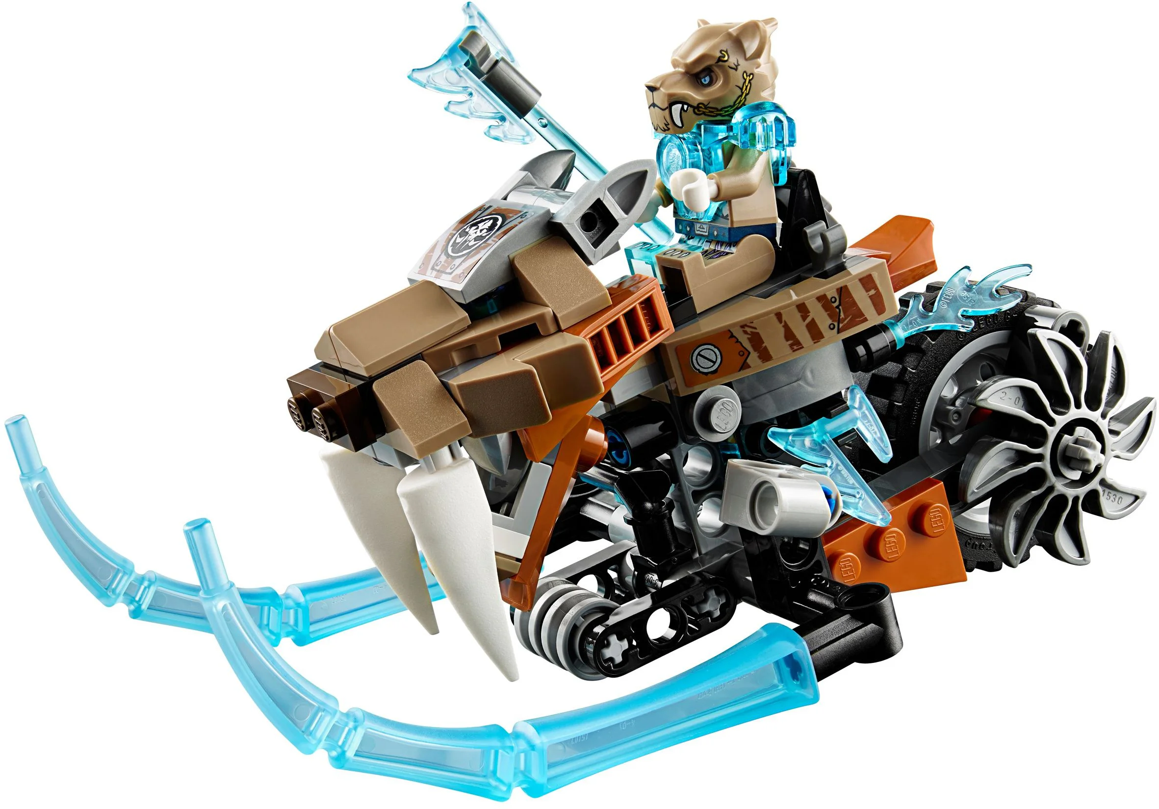 Martial Arts Legend: The Lazy Sword Tiger's Sword Tooth Motorcycle 04013 image 3