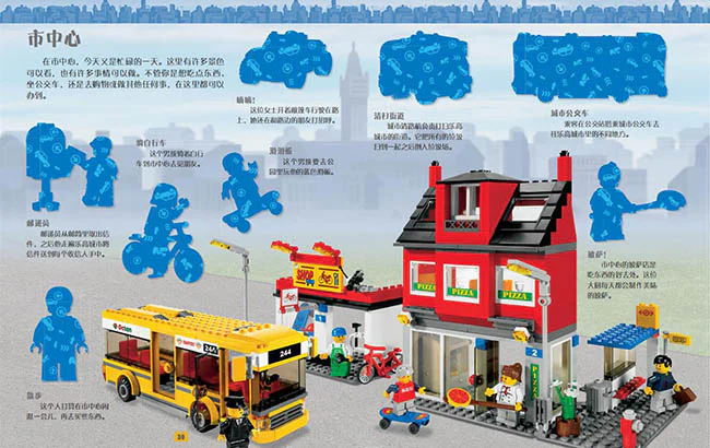 Lego Boy's Postbook: Lego City DK ISBN9787110096482 image 3