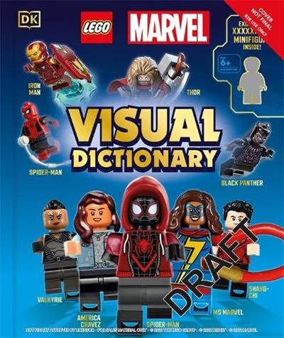 LEGO Marvel Vital Dictionary: DK ISBN9780241621424 image 1