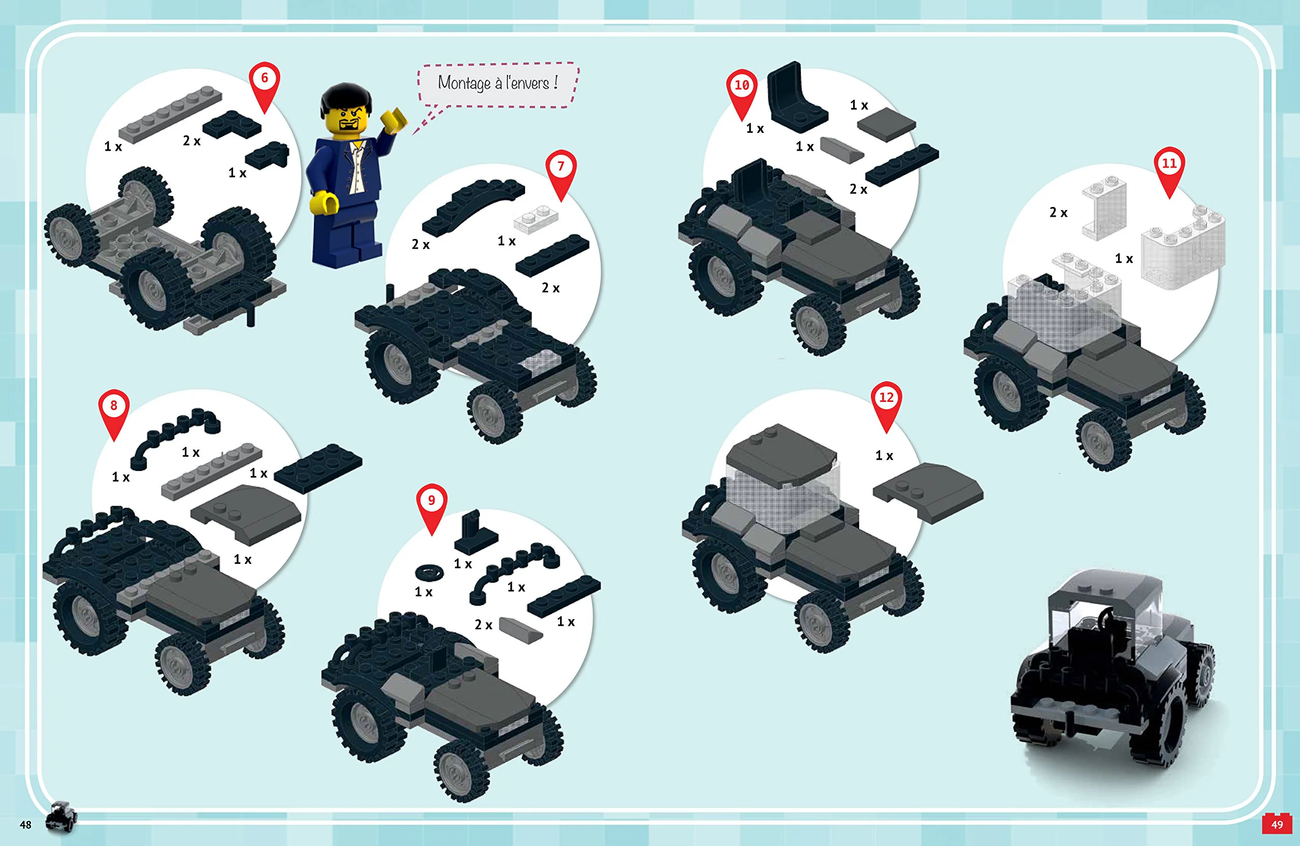 Lego put together geniuses: cool cars NUINUI JEUNESSE ISBN9782889356812 image 10