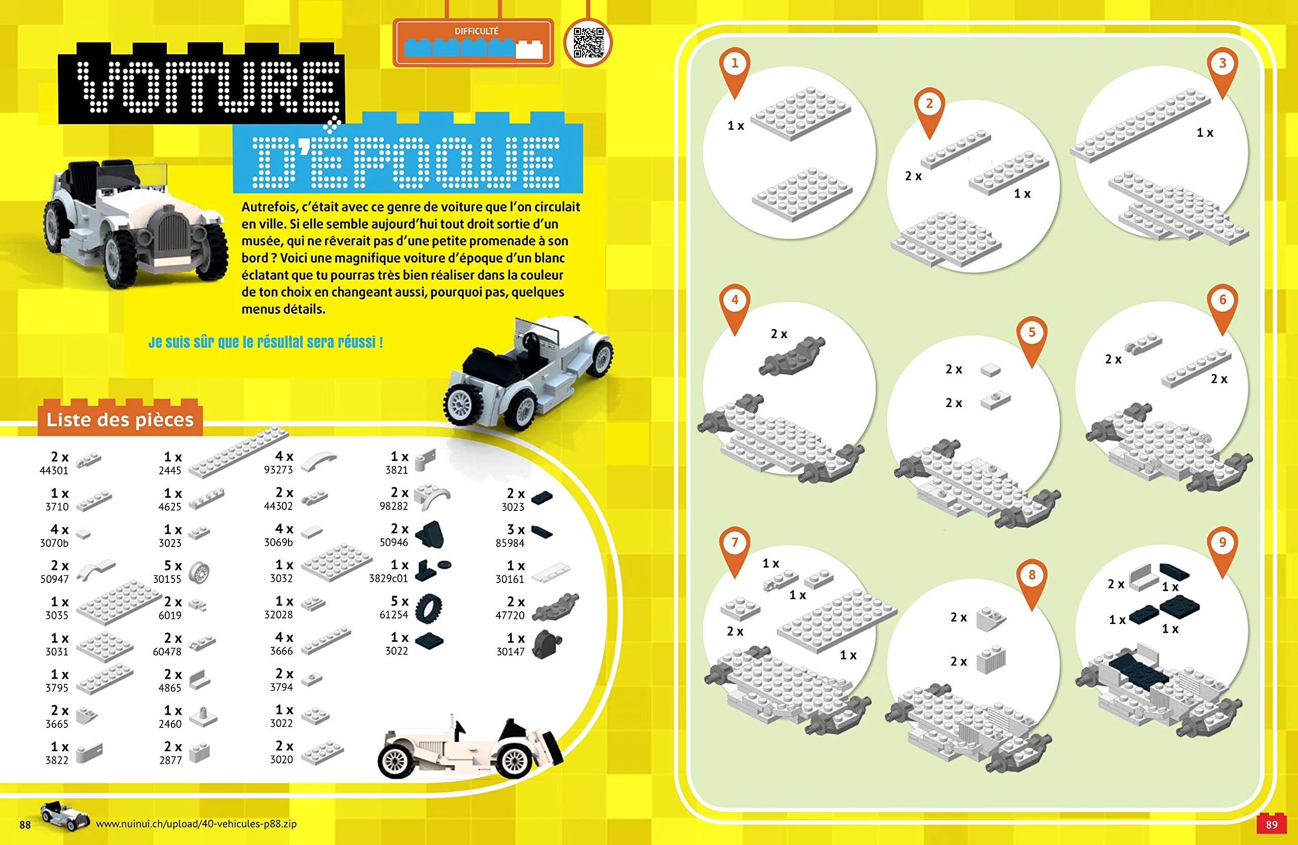 Lego put together geniuses: cool cars NUINUI JEUNESSE ISBN9782889356812 image 13
