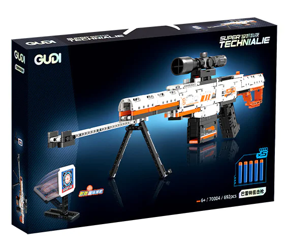Supertechnologies: Barrett sniper 古迪 GUDI 70004 image 2