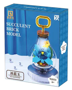 Light bulbs with meat: Blue Jade