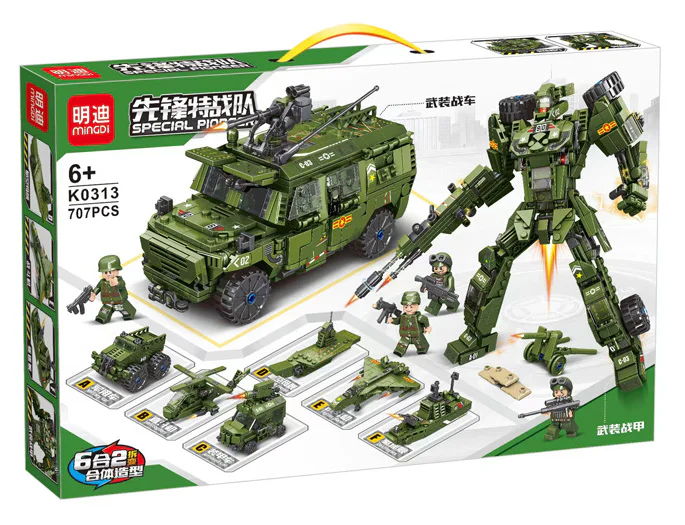 Pioneers: armed combat vehicles 明迪 minGDi/磊宝 LEIBAO K0313
