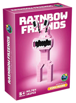 Rainbow friends: pink friends