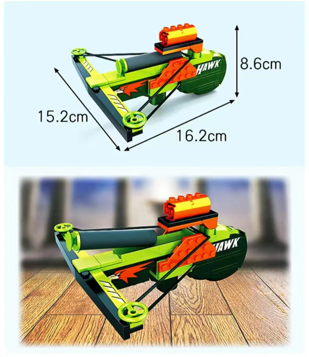 Large-size building blocks for hand crossbows 无牌 QX2003 image 2