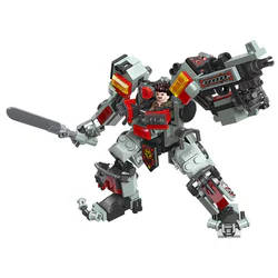 Unending dawn: real red machine armor