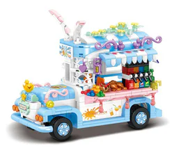 Food minivan: rabbits are hungry