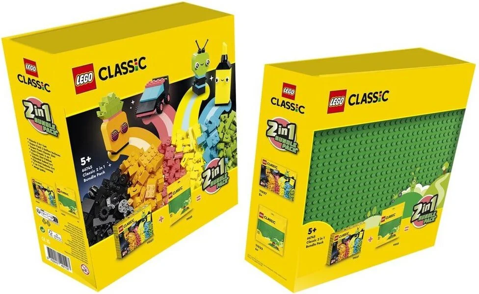 Two pairs of buns and a pack 乐高 LEGO 66745