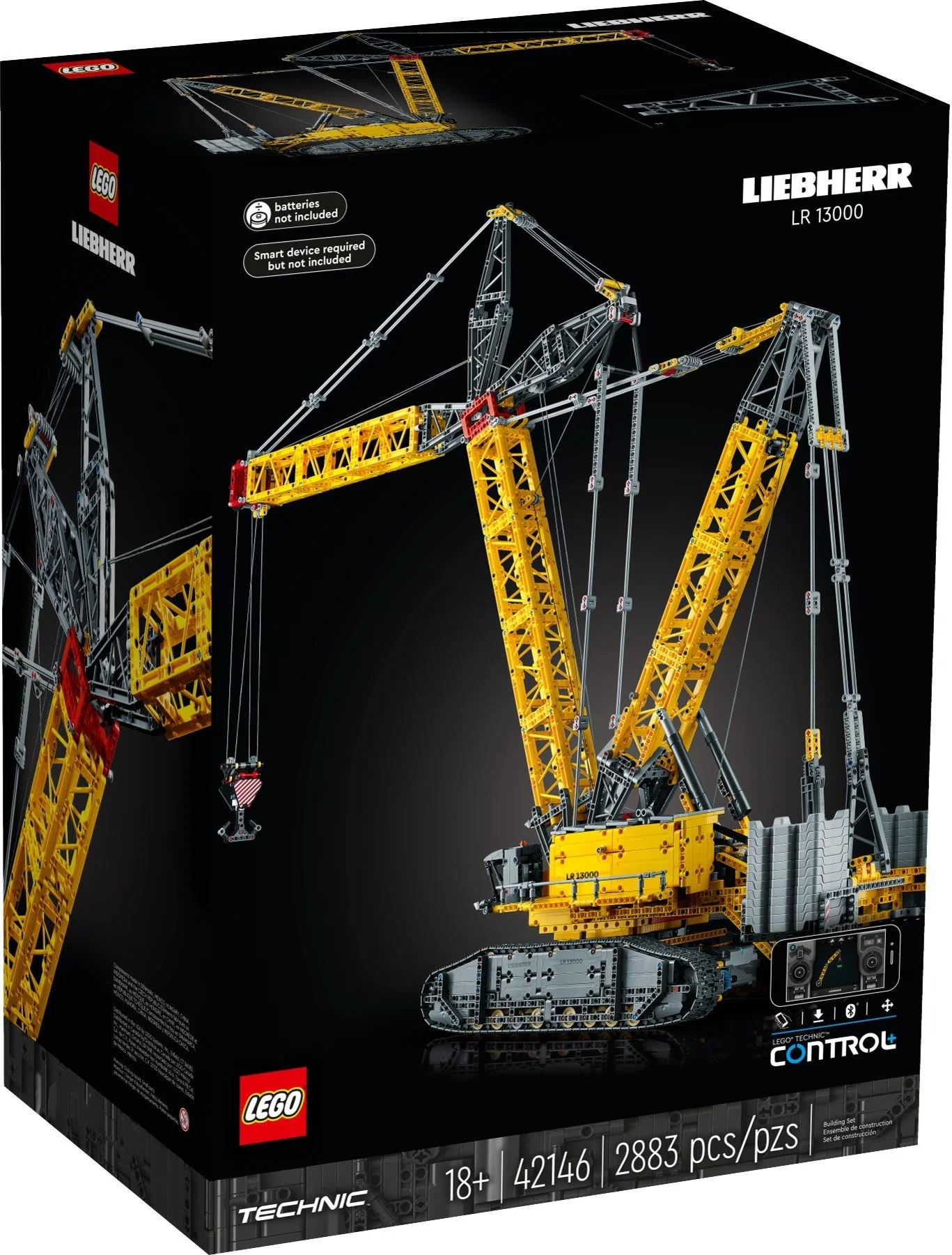 LIBERHEIMER LR 13000 TRACKED CRANE 乐高 LEGO 42146 image 1