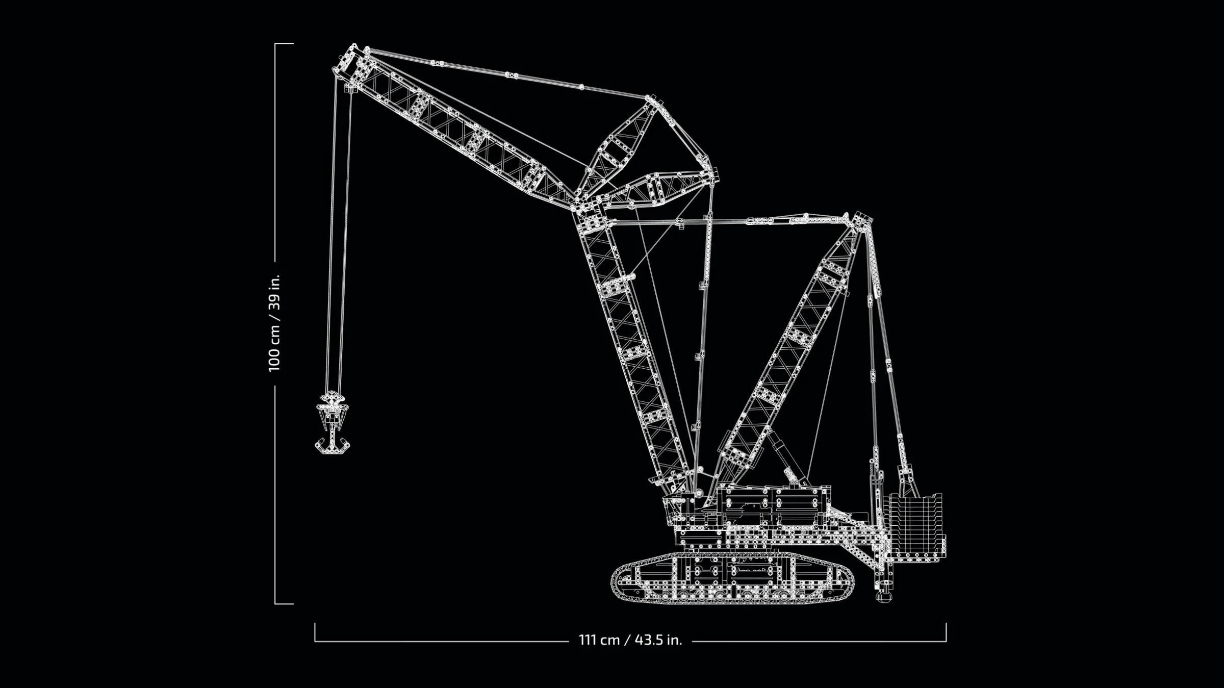 LIBERHEIMER LR 13000 TRACKED CRANE 乐高 LEGO 42146 image 2