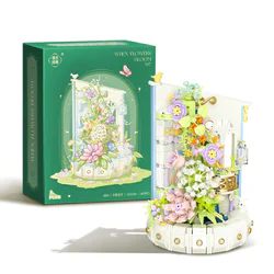 ♪ The bouquet blooms ♪