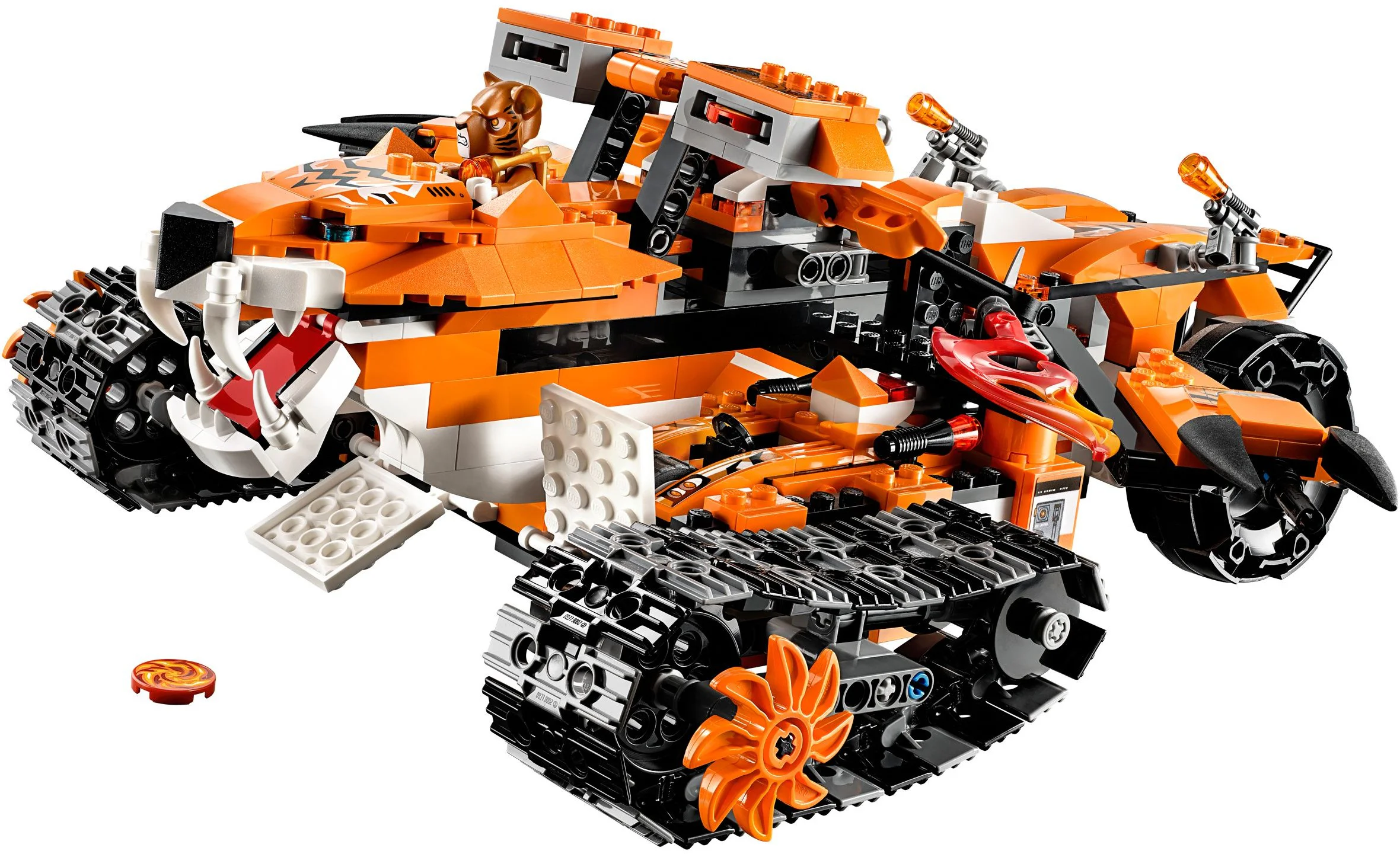 Martial Arts Legend: Super Battle Car Base of the Shen Hu Tribe 10357 image 3