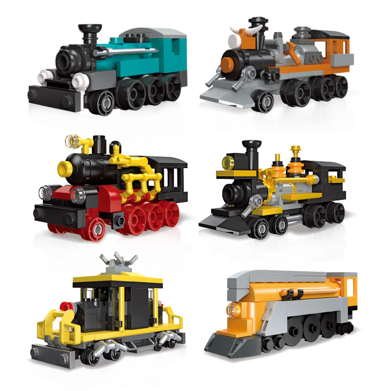 Mini train, six 杰星 JIESTAR 58009 image 2