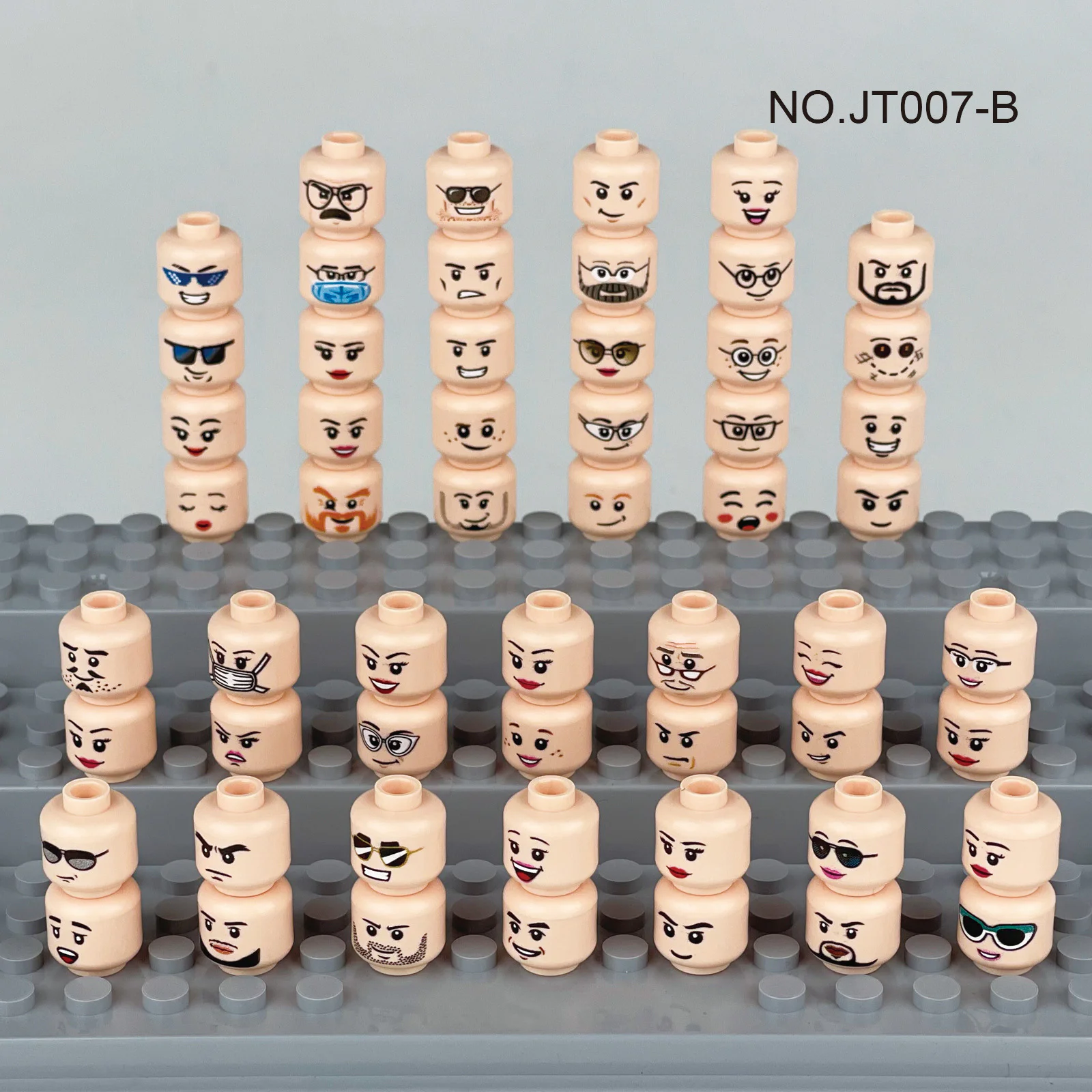 56 men's heads 无牌 JT007B image 2